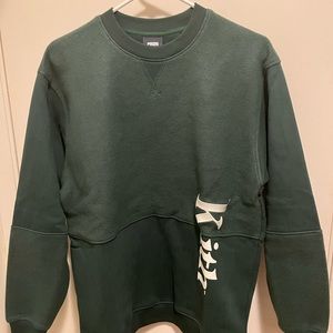 Kith green sweatshirt Medium